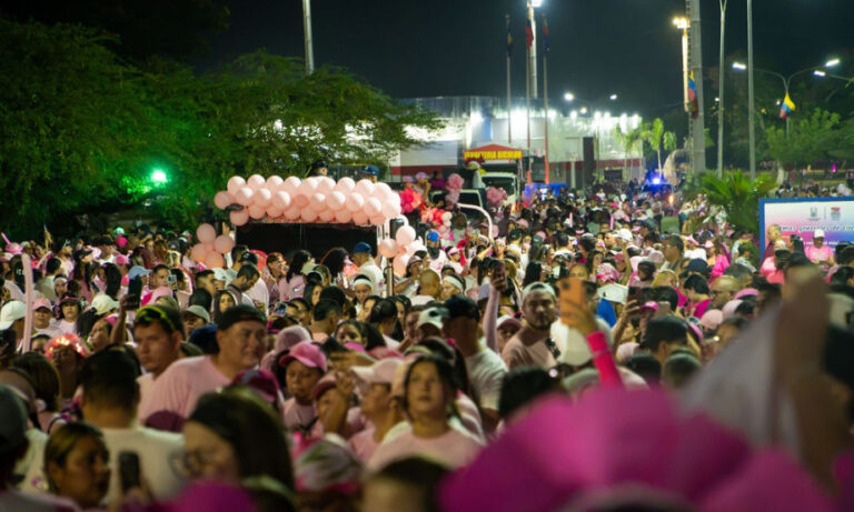 Maracaibo camina por la prevención del cáncer de mama junto a Famac