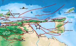 Funvisis registra sismo de magnitud 4,8 al suroeste de Güiria