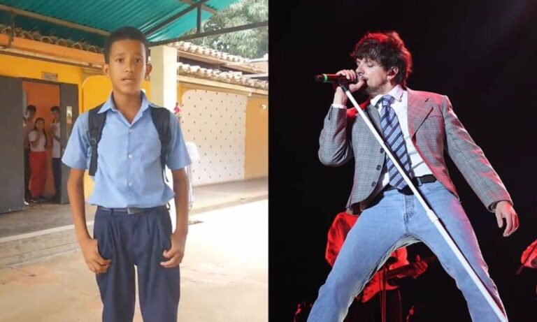 Adolescente llama la atención de Lasso: “Canta como 200 veces mejor que yo”