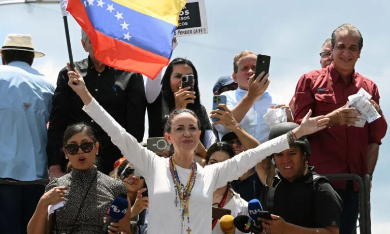 Machado anuncia su llegada a Venezuela: “Estoy aquí. Con ustedes”